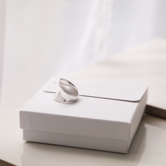 Statement Midi Ring | 925 Silver - Picture 4 of 5